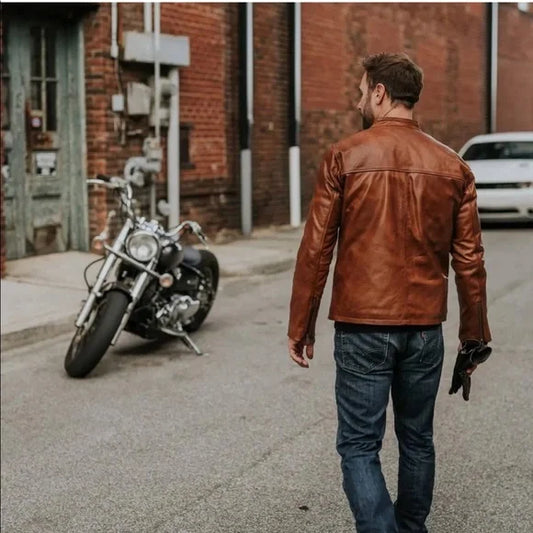 The Timeless Allure of the Brown Leather Jacket