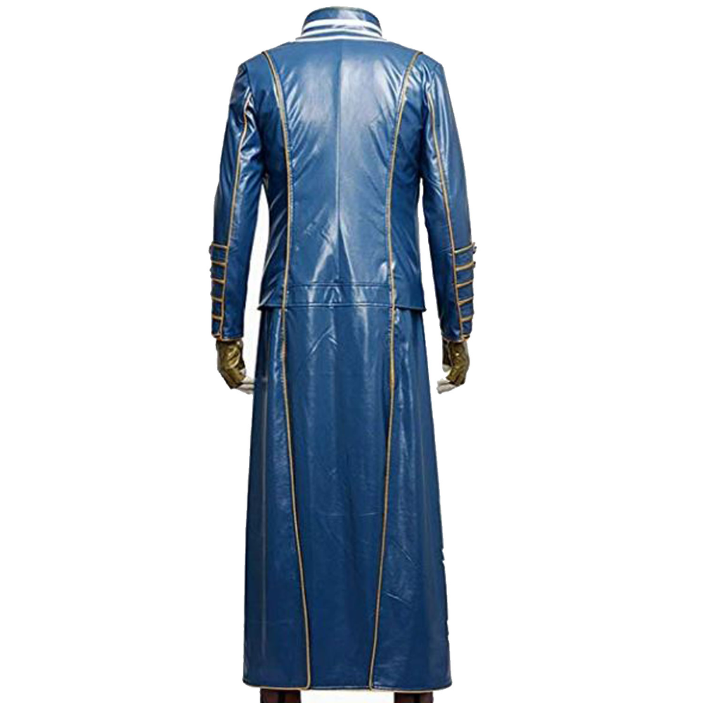 Devil May Cry 3 Vergil Trench Leather Coat