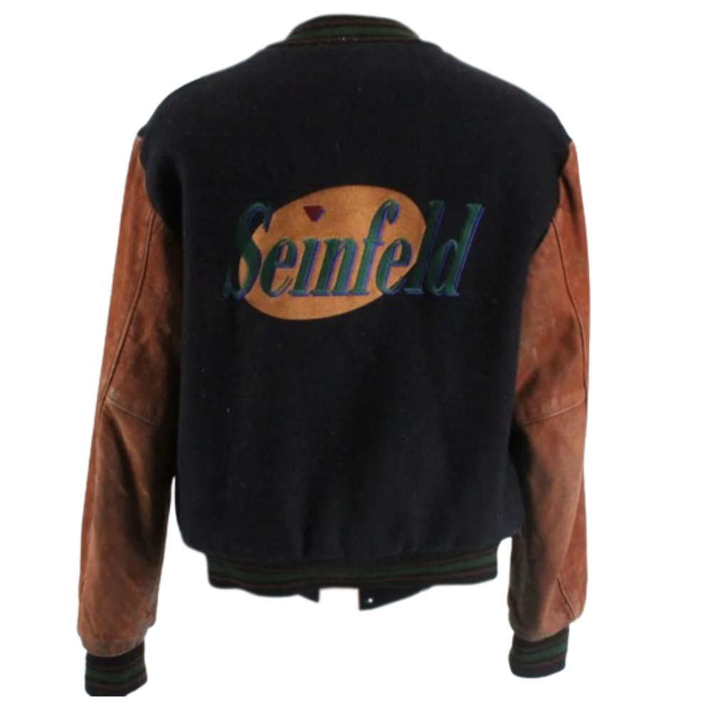 Jerry Seinfeld Television Series Letterman Bomber Jacket