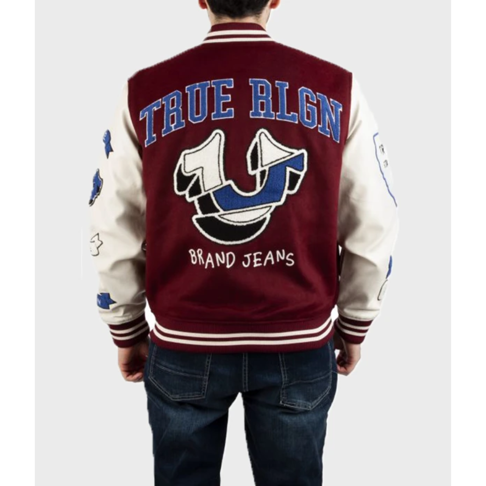 True Religion Varsity Jacket