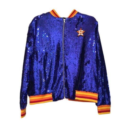 Astros Sequin Jacket
