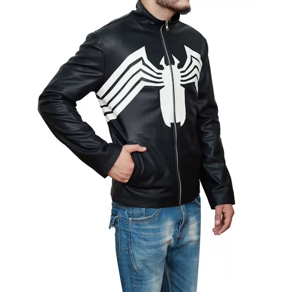 Tom Hardy Leather Venom Jacket
