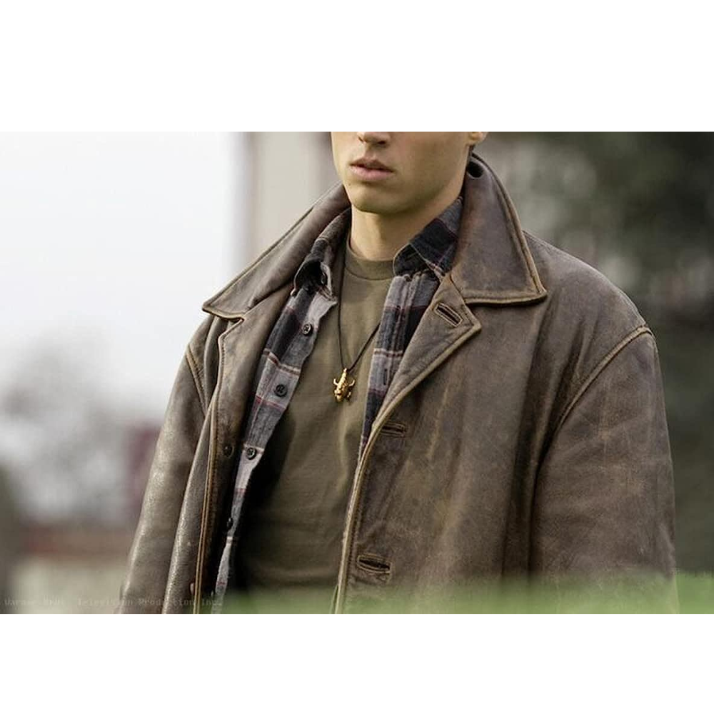 Men's Dean Winchester Distressed Brown Jacket