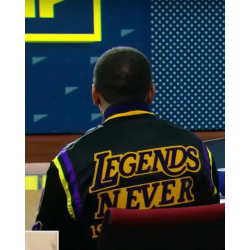 Stephen A Smith Lakers Bomber Jacket