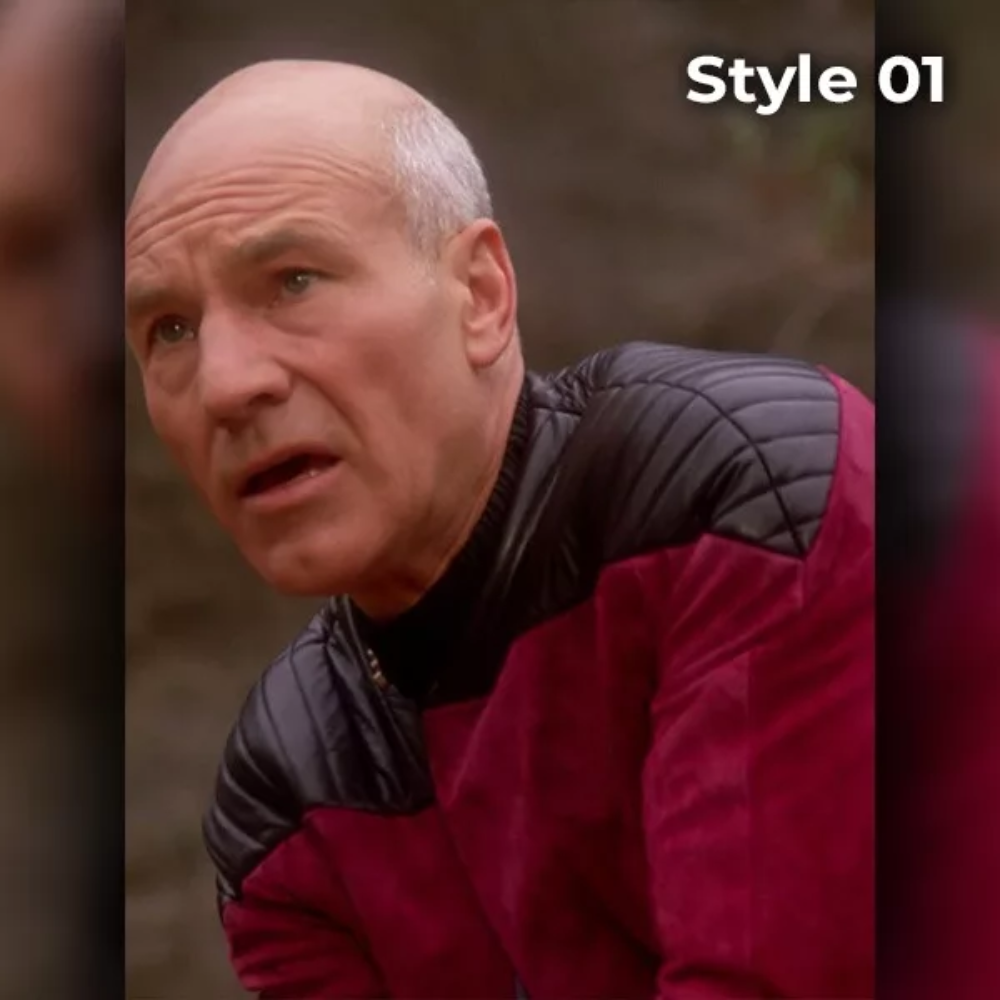 Next Generation Star Trek Picard Cotton Jacket