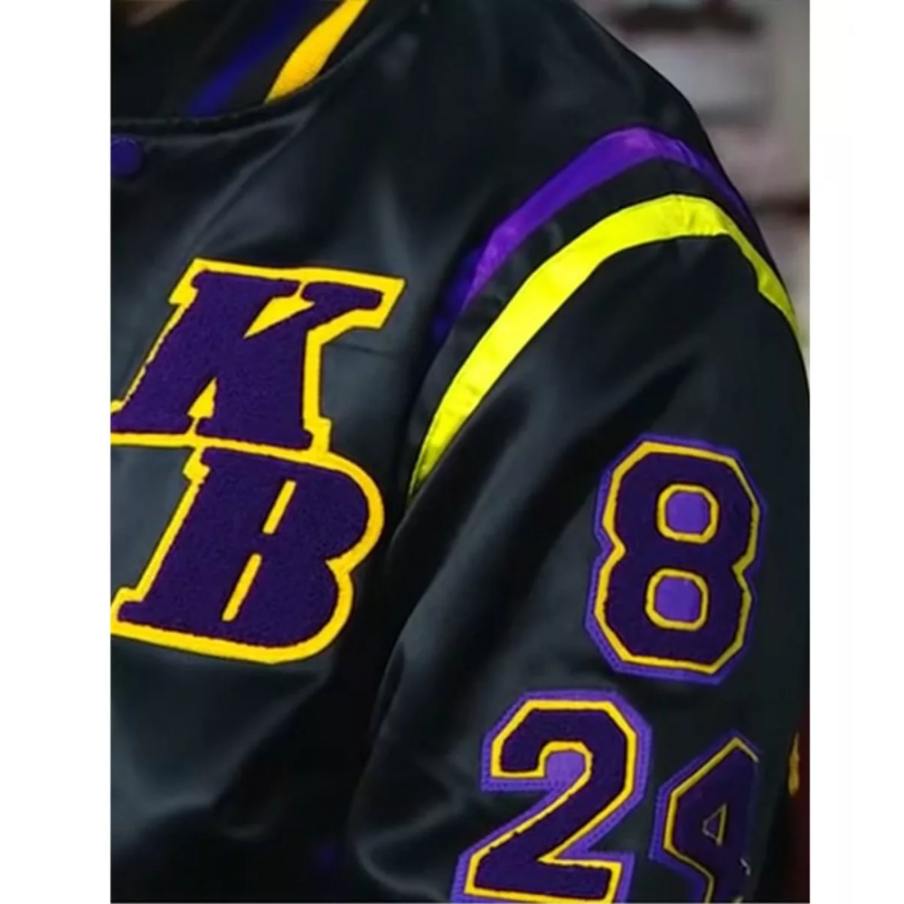 Stephen A Smith Lakers Kobe Bryant Bomber Jacket
