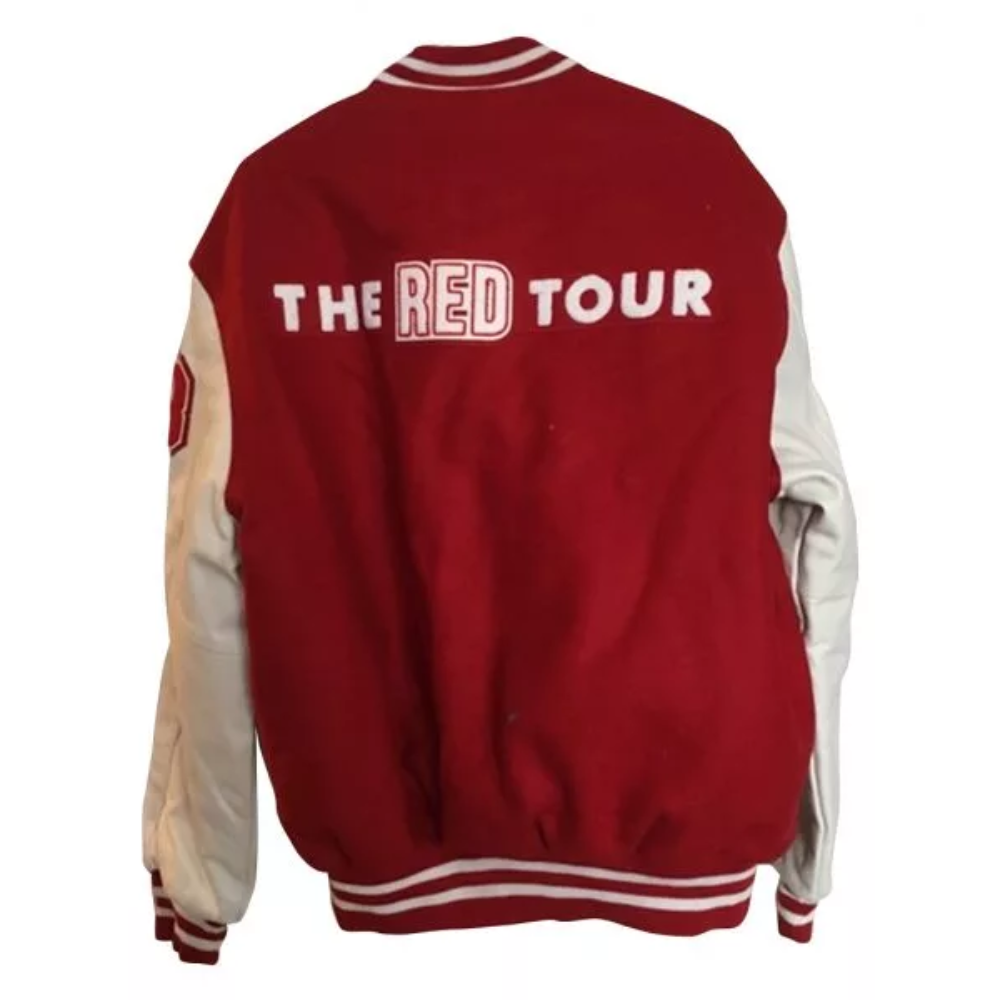 The Red Tour Taylor Swift Letterman Varsity Jacket