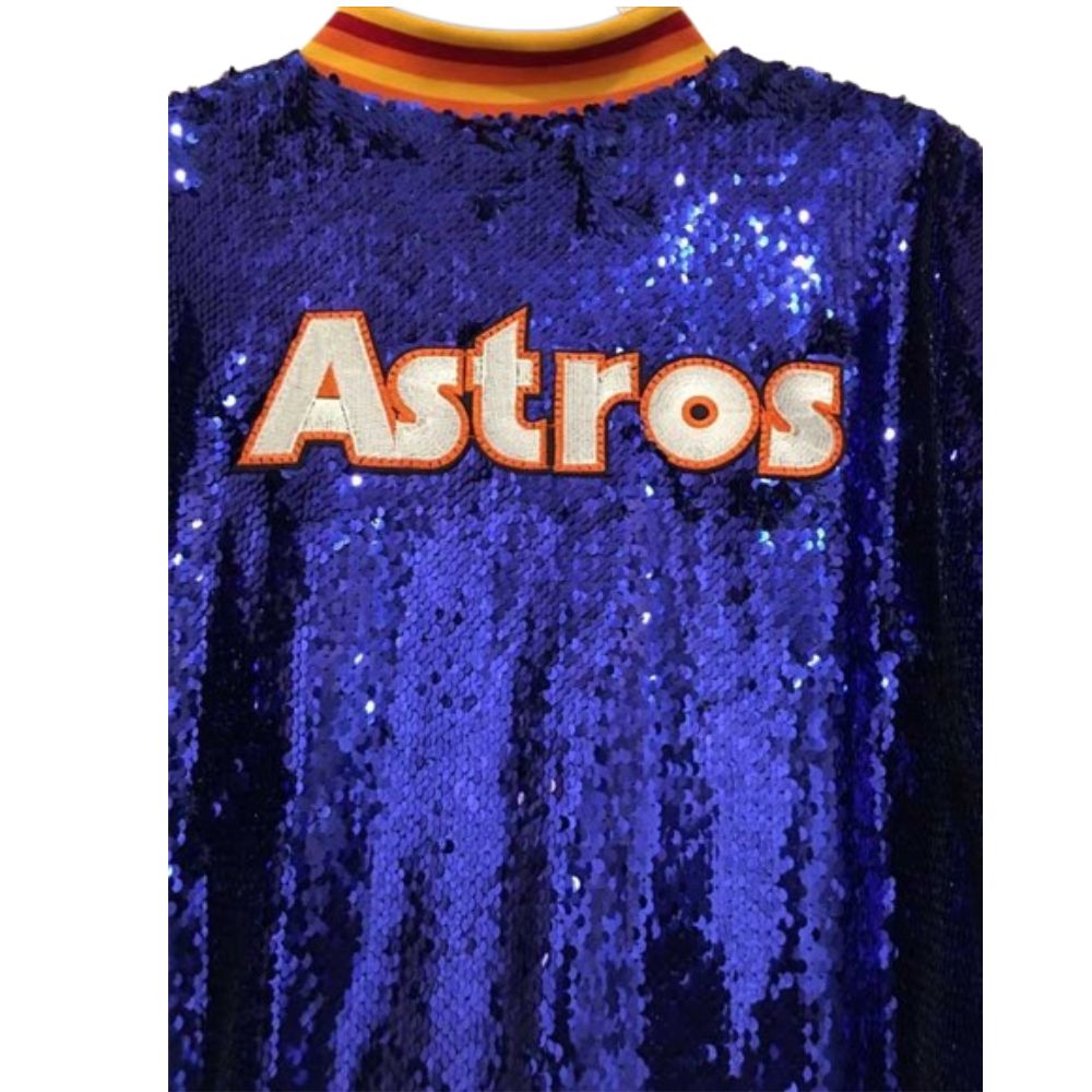 Houston Astros Sequin Jacket | Astros Sequin Jacket