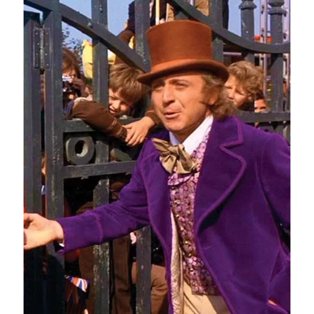 Purple Willy Wonka Coat 