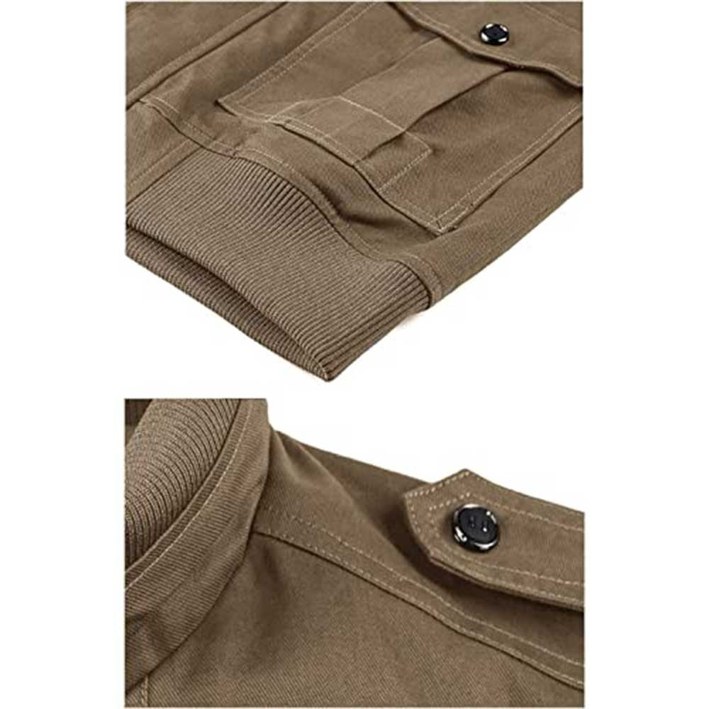 Men's Cargo Khaki Jacket